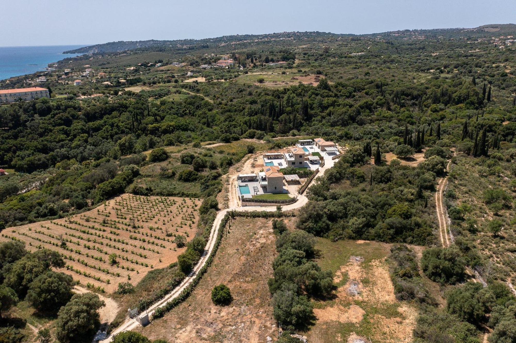 Kefalonia Stone Villas - Villa Petros Kefalonica Trapezaki  Exterior photo